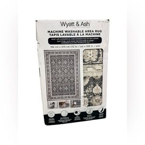 Wyatt & Ash Machine Washable Rug 6 x 9
